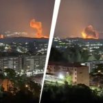 Multiple explosions in Venezuela capital, planes seen overhead amid US warnings Explosions, aircraft noises heard over Caracas early on Saturday Smoke seen rising near major military base in southern Caracas Residents rush outside as blasts shake Venezuelan capital