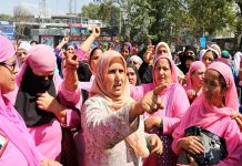 Anganwadi Workers Demand Unpaid Wages, Service Regularisation Anganwadi Workers Demand Unpaid Wages Service Regularisation