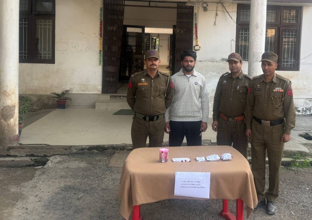 Kathua-Police-Seizes-Drone-Dropped-Heroin-1024x724 J&K Police Seize Heroin Dropped by Drone from Pakistan in Kathua; Two Arrested