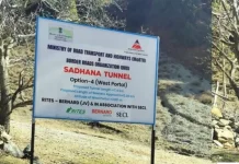 DPR for Sadhna Tunnel in Kupwara Underway, Govt Tells House DPR for Sadhna Tunnel in Kupwara Underway, Govt Tells House
