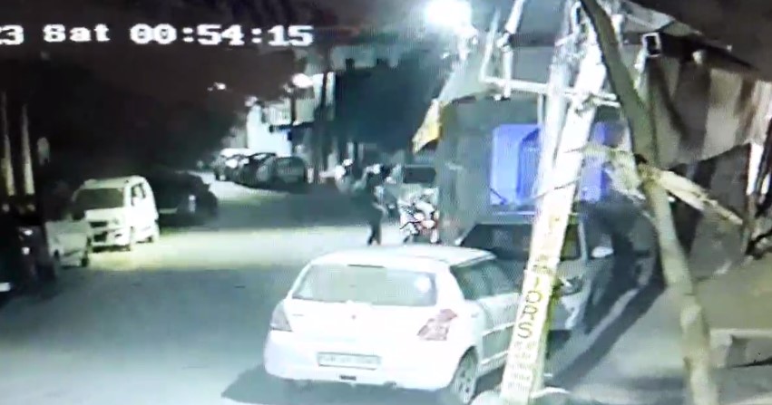 Thief caught on CCTV camera stealing cash from temple in Digiana