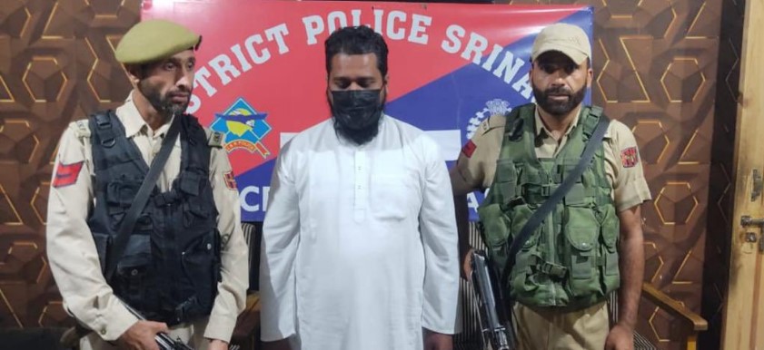 Maulvi arrested by Srinagar Police