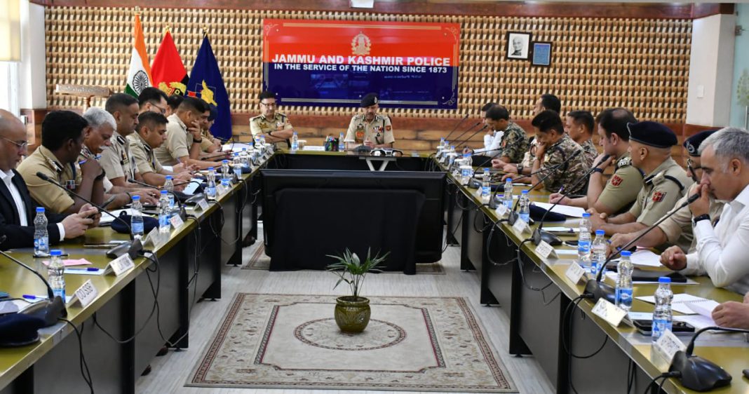 DGP J&K chairs security review meeting in view of Independence Day 2025 & forthcoming events