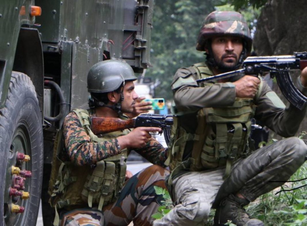 Two Terrorists Killed in Kulgam Encounter, Operation Underway