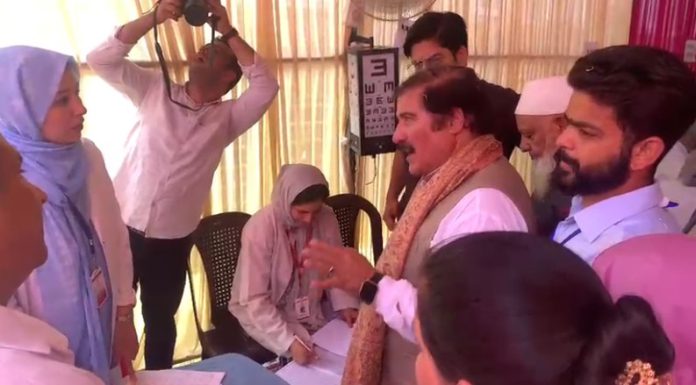 Mubarak Gul Sahib inaugurated a Multi-Speciality Health Camp at Tankanwaripora