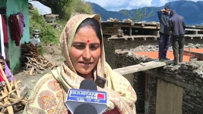 Inharada Village in Bhalessa Doda Under Threat After Heavy Rainfall and Flash Floods