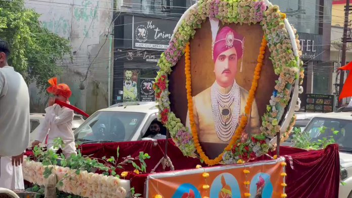 Rally organised by Yuva Rajput Sabha in Jammu Division on the 130th birth anniversary of Maharaja Hari Singh
