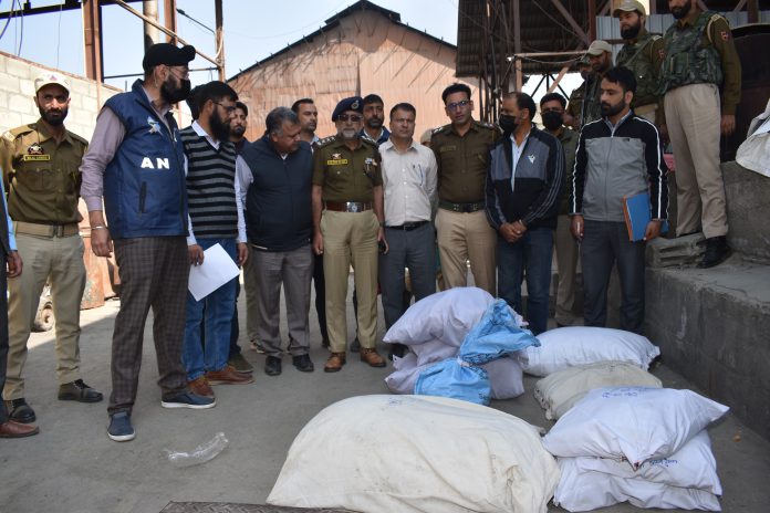 Budgam Police Destroys Seized Narcotic Substances Worth ₹41 Lakhs