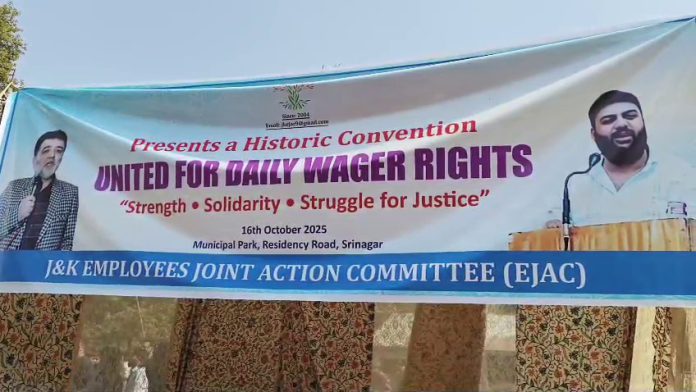 EJAC Holds Historic Convention in Srinagar to Champion Employees’ Rights