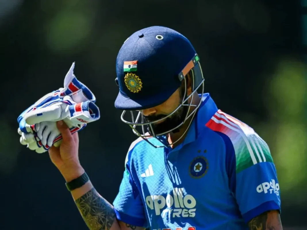 Virat Kohli probably announced his retirement at Adelaide with this gesture.