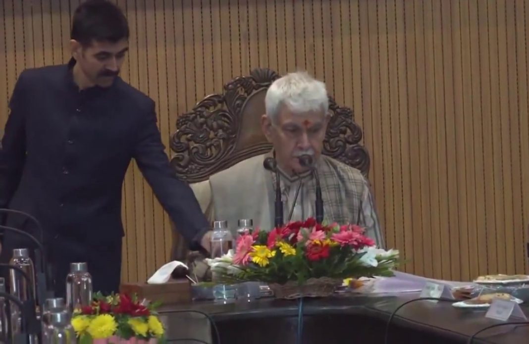 LG Manoj Sinha Reviews Security Preparedness in High-Level Jammu Meeting