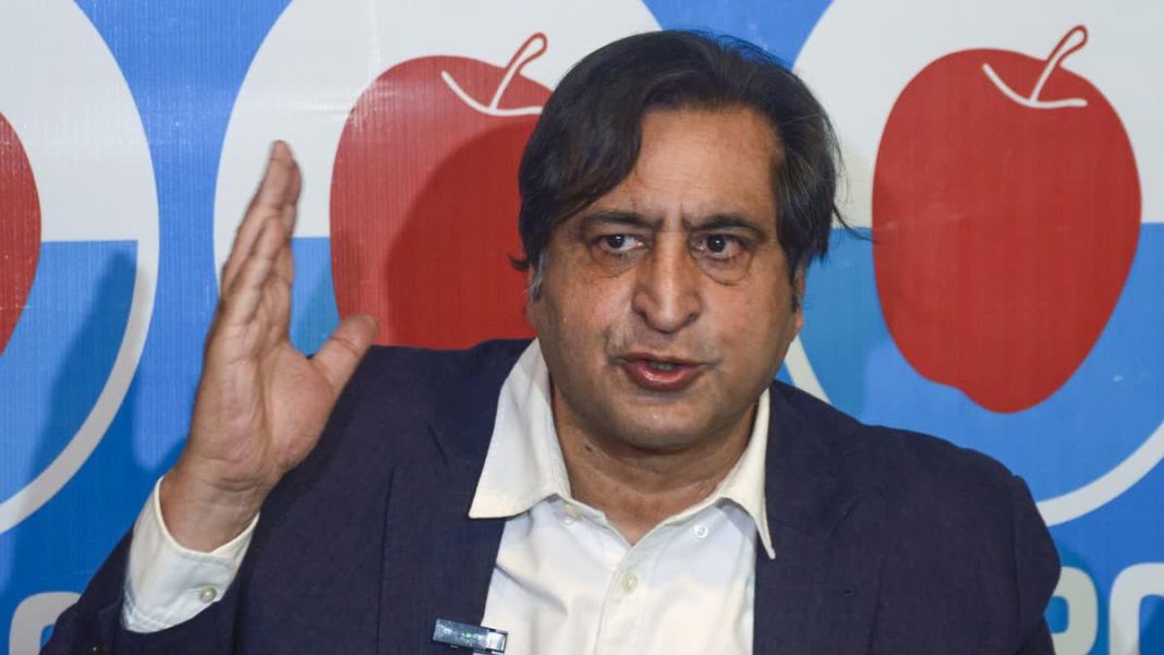 “Are all Hotels in Kashmir legal?” Sajad Lone questions punitive demolition in Kangan