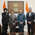 NC MPs including Shammi Oberoi call on Vice President of India NC MPs including Shammi Oberoi call on Vice President of India