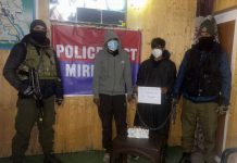 Kulgam Police Tighten Noose On Narco-Network; Two Drug Peddlers Arrested, Charas Recovered Kulgam Police Tighten Noose On Narco-Network; Two Drug Peddlers Arrested, Charas Recovered