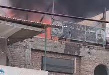 Fire Damages Mosque in Central Kashmir District Fire Damages Mosque in Central Kashmir District