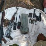 Arms, ammunition recovered from graveyard in Srinagar’s Natipora area Arms ammunition recovered from graveyard in Srinagar’s Natipora area