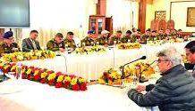 J&K Holds High-Level DG Conference to Review Security, Focus on Tech Empowerment J&K Holds High-Level DG Conference to Review Security, Focus on Tech Empowerment