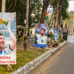 Messi mania sweeps Kolkata as fans throng streets to welcome football icon at 2.26 am Messi mania sweeps Kolkata as fans throng streets to welcome football icon at 2.26 am