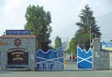 Winter Vacation in Kashmir University from January 10 Winter Vacation in Kashmir University from January 10