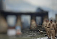 BSF constable dies after fire guts barrack in Bandipora BSF constable dies after fire guts barrack in Bandipora