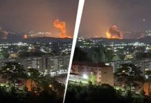 Multiple explosions in Venezuela capital, planes seen overhead amid US warnings Explosions, aircraft noises heard over Caracas early on Saturday Smoke seen rising near major military base in southern Caracas Residents rush outside as blasts shake Venezuelan capital