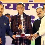 Union Minister Presents Second Best Tableau Award to Jammu Kashmir Union Minister Presents Second Best Tableau Award to Jammu Kashmir