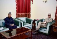 Speaker Abdul Rahim Rather Meets CM Omar Abdullah Ahead of J&K Budget Session Speaker Abdul Rahim Rather Meets CM Omar Abdullah Ahead of J&K Budget Session