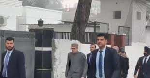 images (17) CM Omar Abdullah Walks To DC Office Jammu To Chair Review Meeting