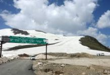 Daksum–Sinthan road shut due to icy conditions