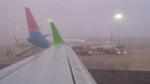 images (9) Fog Advisory Issued for Air Travellers; Post-10 AM Flights Recommended