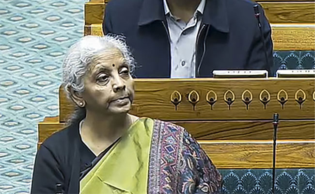 sitharaman-pti_vb_19 Nirmala Sitharaman Tables Economic Survey Of India In Lok Sabha