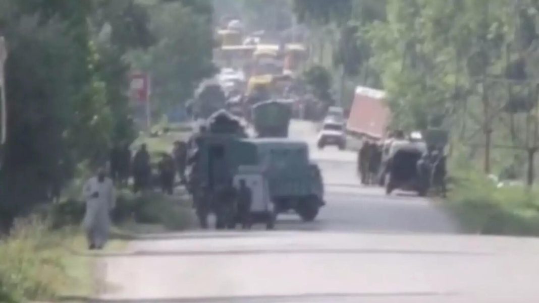 92149197 Suspicious Object Detected on Srinagar–Baramulla Highway at Hajiwara Payeen