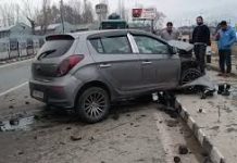 i10 Car Crashes Near Hospital in Barzulla; Driver Allegedly Flees Scene i10 Car Crashes Near Hospital in Barzulla; Driver Allegedly Flees Scene