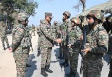 White Knight Corps GOC Reviews Operational Preparedness Of Troops In J&K’s Pallanwala Sector White Knight Corps GOC Reviews Operational Preparedness Of Troops In J&K’s Pallanwala Sector