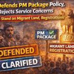 Govt Defends PM Package Policy, Rejects Service Concerns Govt Defends PM Package Policy, Rejects Service Concerns