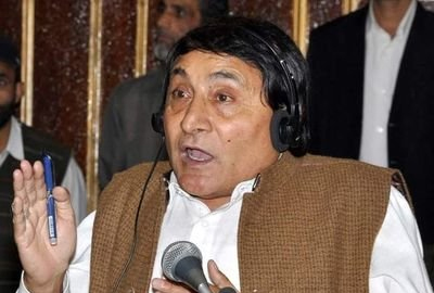 leader Senior NC Leader Qamar Ali Akhoon Passes Away J&K Assembly Pays Tribute